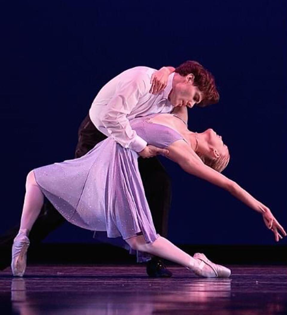 A scene from "C'est La Vie," one of the dances being performed this weekend by Alabama Dance Theatre during their Spring Gala.