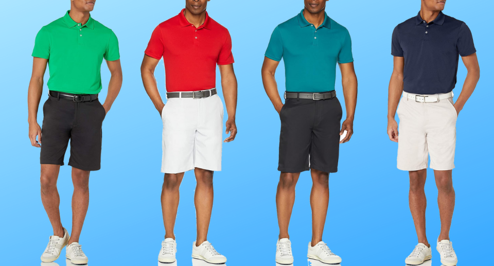 Shoppers are loving the Amazon Essentials Men's Slim-fit Quick-Dry Golf Polo Shirt.