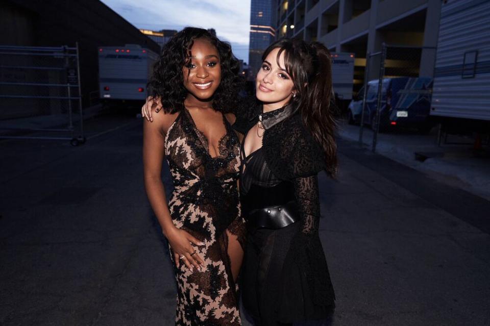 Normani and Camila Cabello in 2018 | Sony Music Singapore Twitter