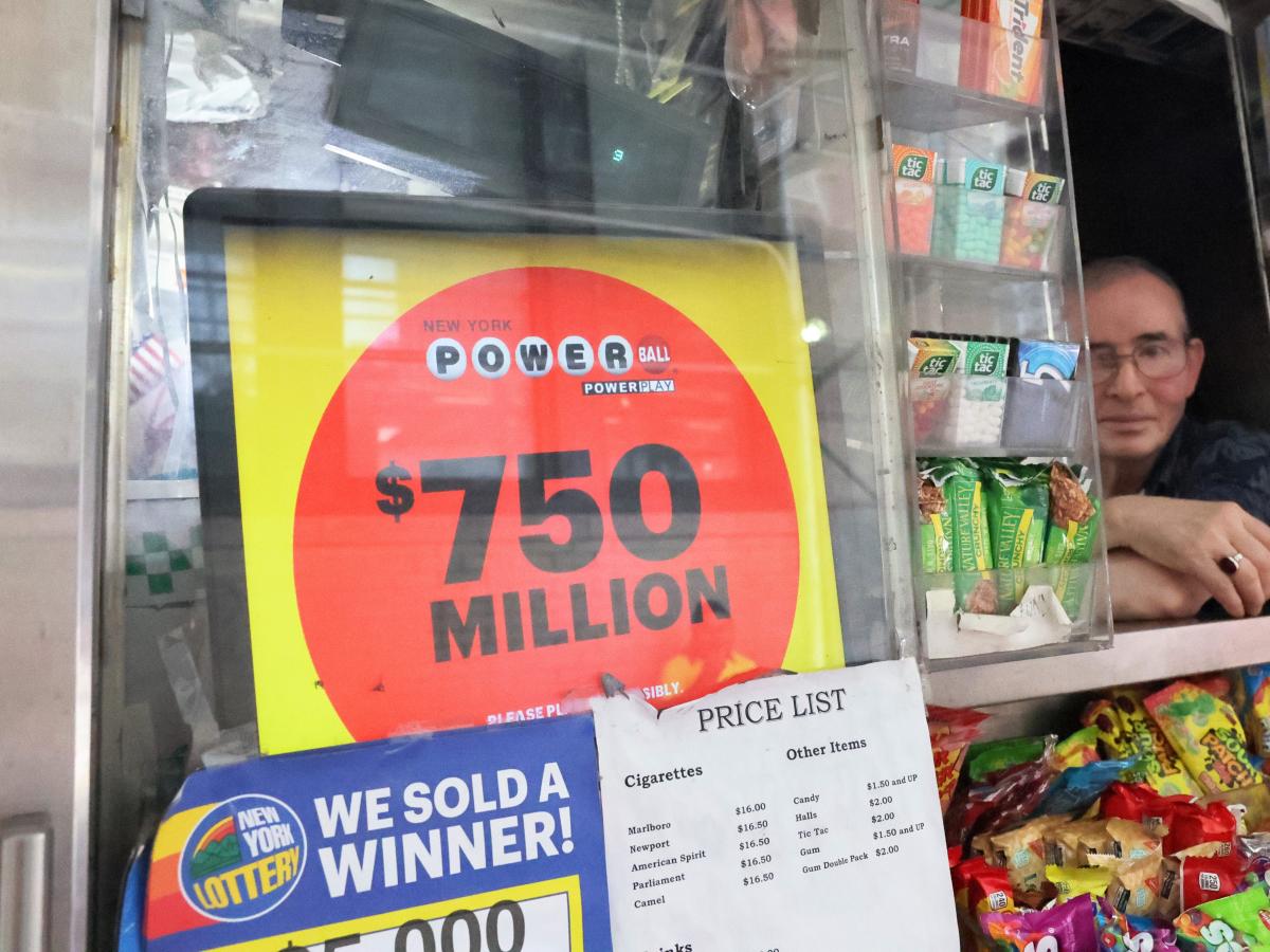 Powerball draws numbers for potential $700 million jackpot