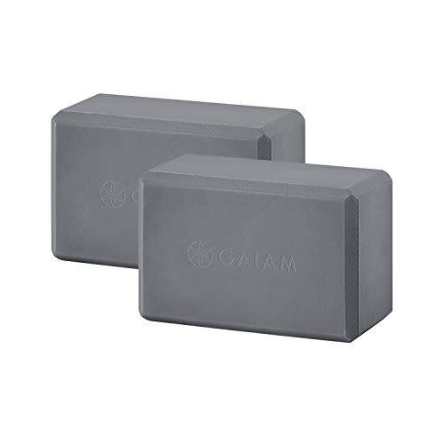 28) Gaiam Essentials Yoga Blocks (Set of 2)