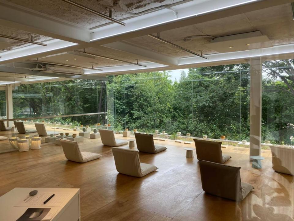 The Green Lab cafe near Seoul Forest allows customers to book a slot to sit in peace and quiet  (Green Lab/Facebook)