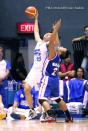 San Mig Coffee's James Yap and Petron's Denok Miranda collide in their game last February 15. (Nuki Sabio/PBA Images)