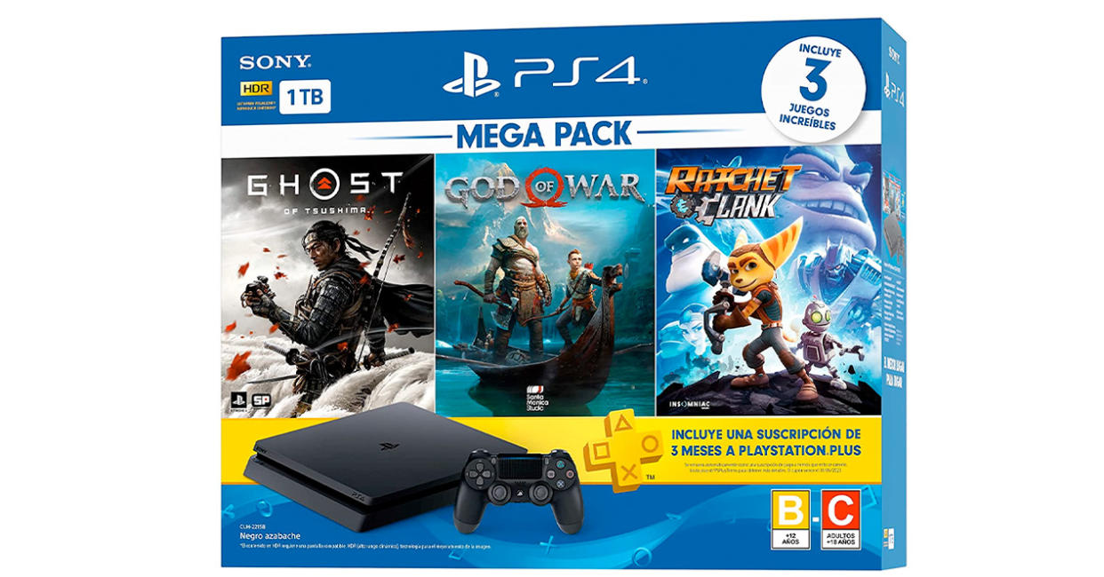 PS4 Megapack. Foto: Amazon