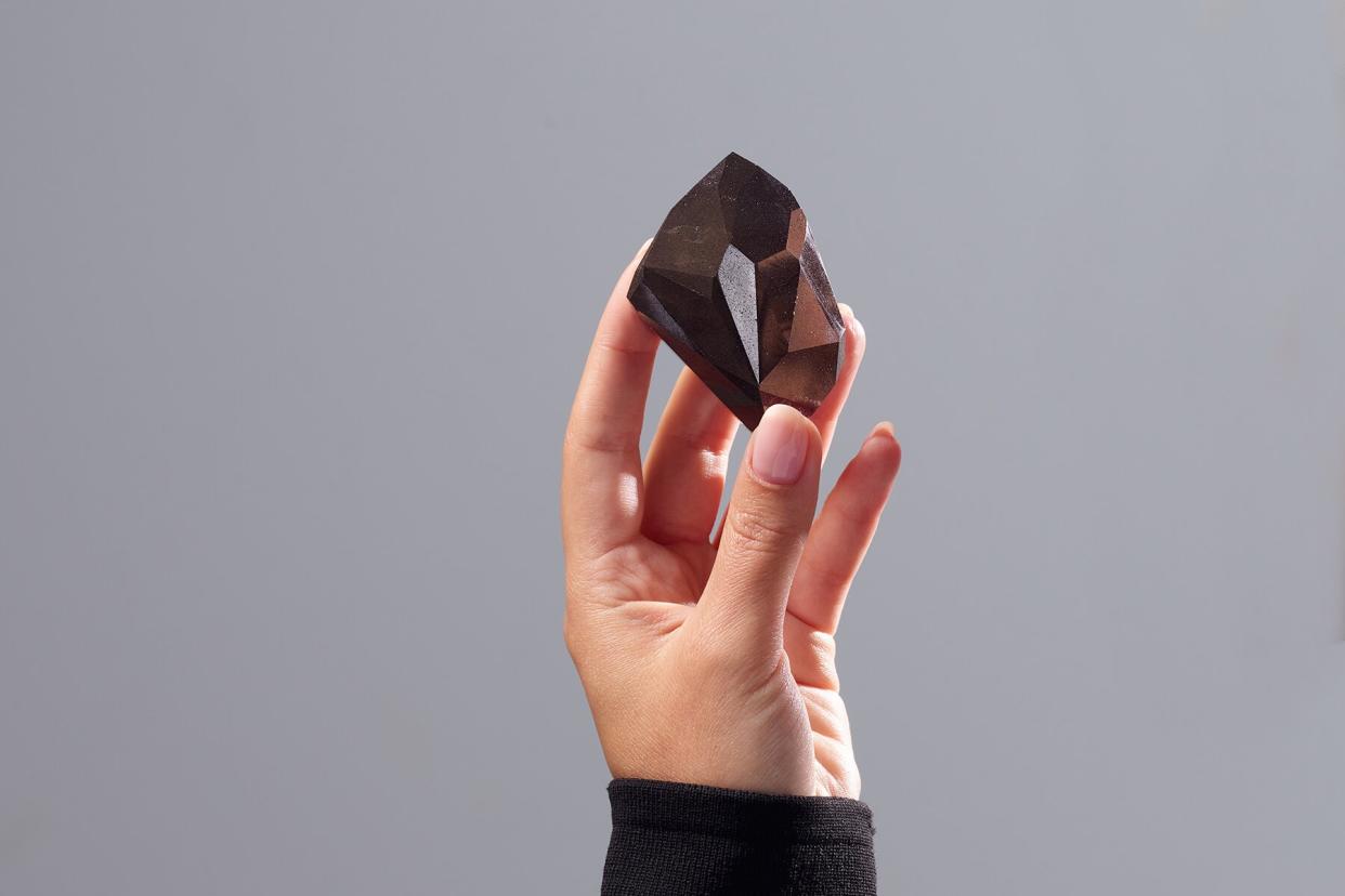 The 555.55-carat 'Enigma' Black Diamond