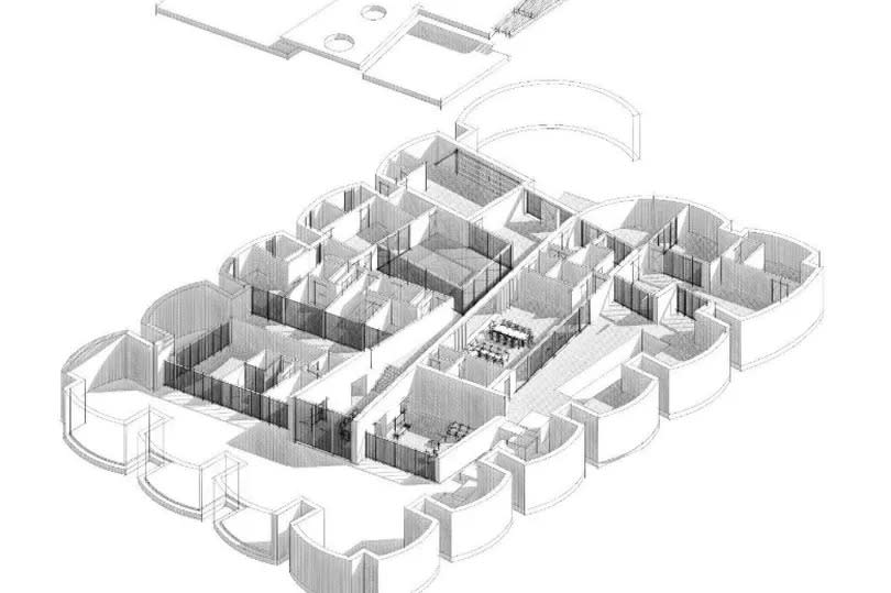 Drawings of the proposed new home in Leckhampton Hill