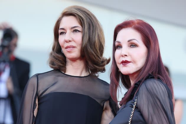 Director Sofia Coppola and Priscilla Presley attend Monday's premiere of 