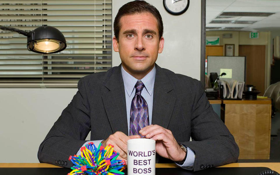 Do you have the world's best boss, like Michael Scott (Steve Carrell) in The Office? That makes having tough conversations easier. Image: NBCUniversal Television Distribution