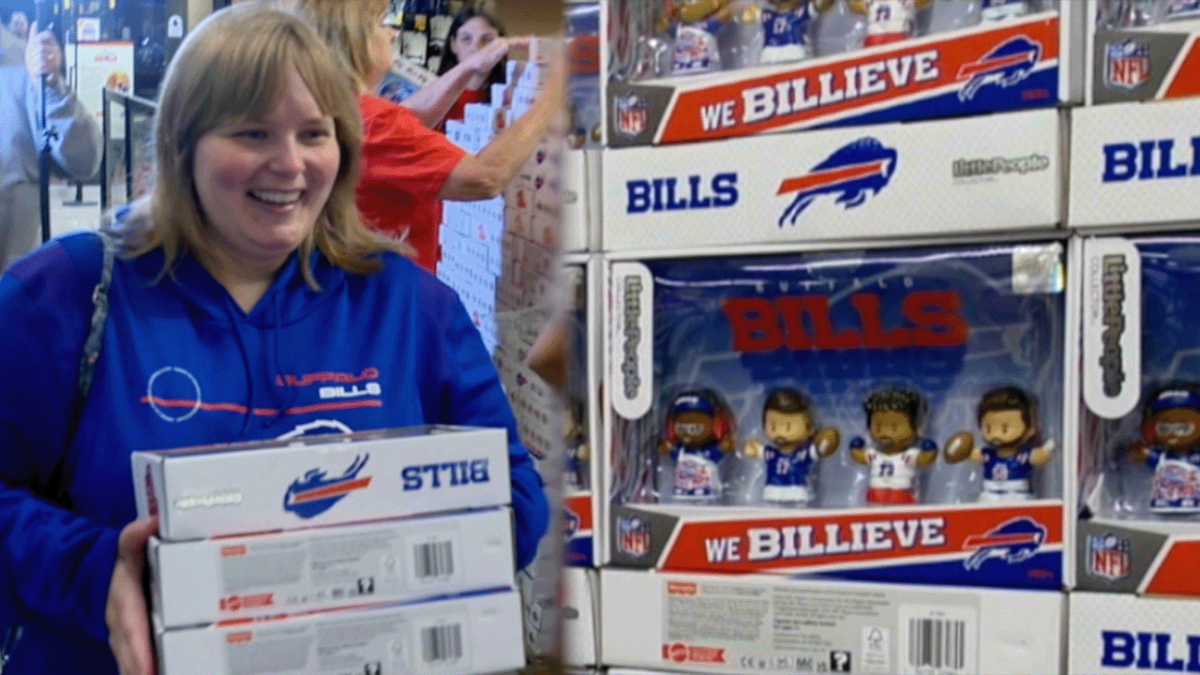 Buffalo Bills 2024 FisherPrice 'Little People' collector set goes on sale