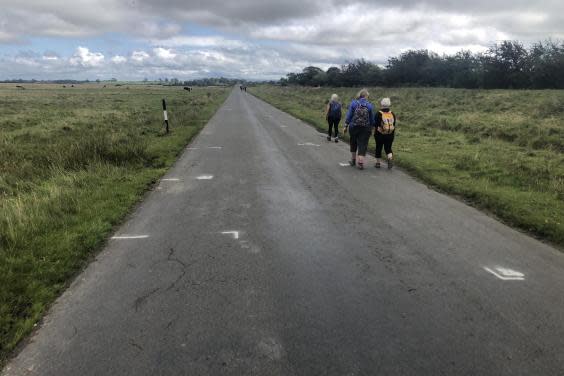 Hadrian hike: the road between Bowness and Carlisle (Simon Calder)