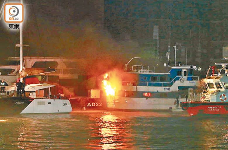 本港避風塘規劃欠善，屢生火災。