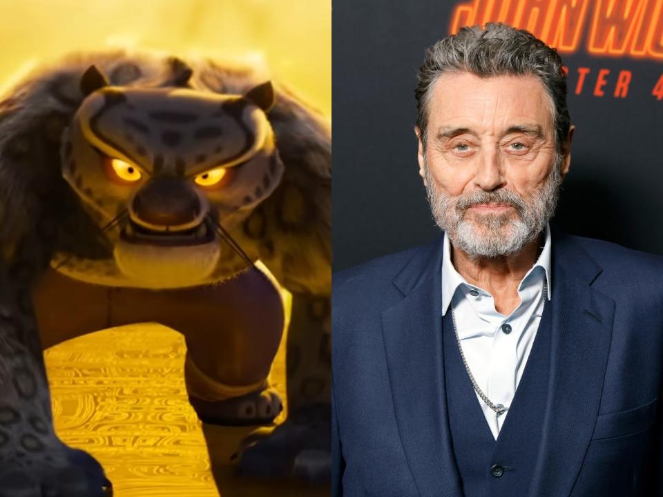 Ian McShane plays Tai Lung in "Kung Fu Panda 4."