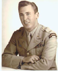 A U.S. Army photo of Leonard G. "Bud" Lomell, a U.S. Army Ranger, Toms River resident and World War II hero.