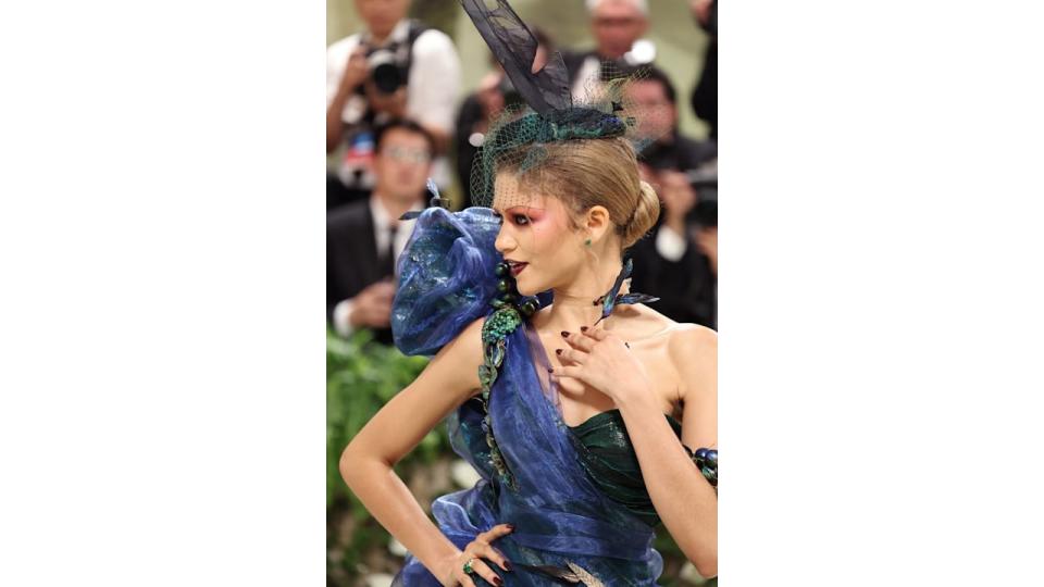 Zendaya attends The 2024 Met Gala Celebrating "Sleeping Beauties: Reawakening Fashion" at The Metropolitan Museum of Art on May 06, 2024 in New York City. (Photo by Aliah Anderson/Getty Images)