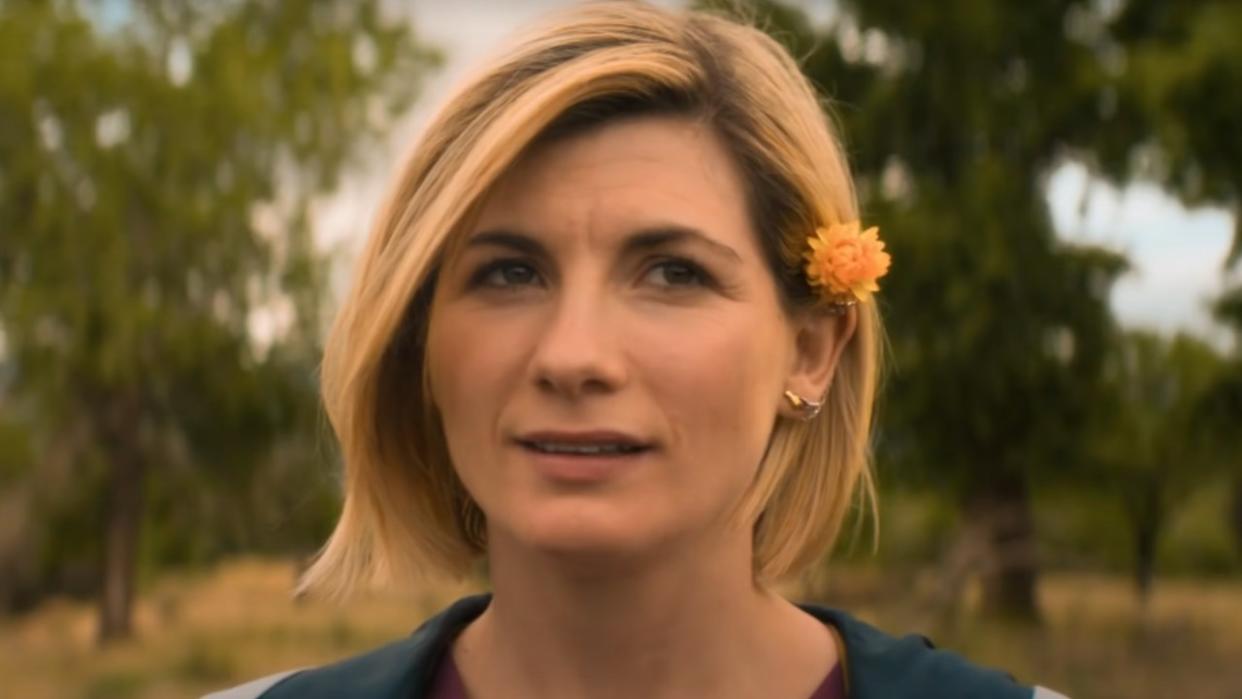  Jodie Whittaker as The Doctor in Doctor Who. 