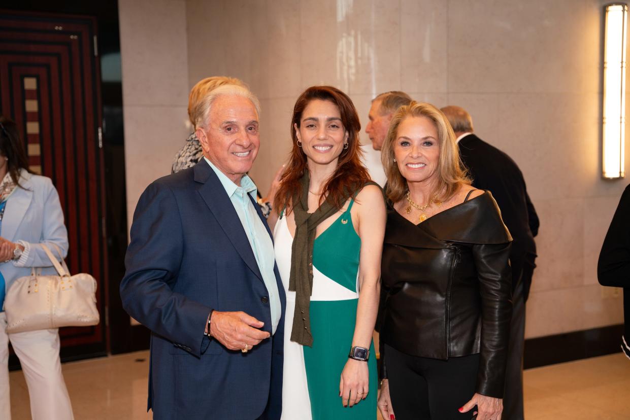 John and Jana Scarpa with Cristiana Dell'Anna