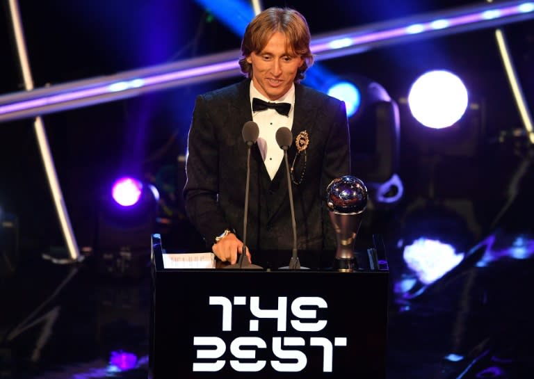 Luka Modric has already beaten Cristiano Ronaldo to the FIFA best player award