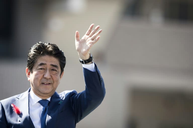 Japan's Prime Minister Shinzo Abe looks on course for a massive majority in Sunday's election