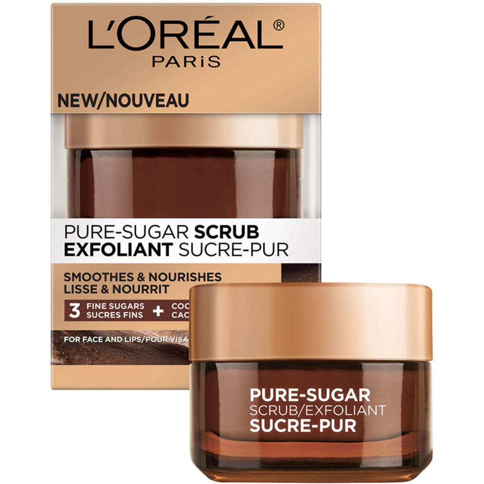 L'Oreal Pure-Sugar Scrub. Images via Amazon.