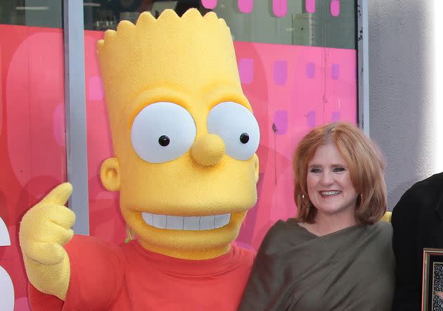 Voice actress Nancy Cartwright in 2012