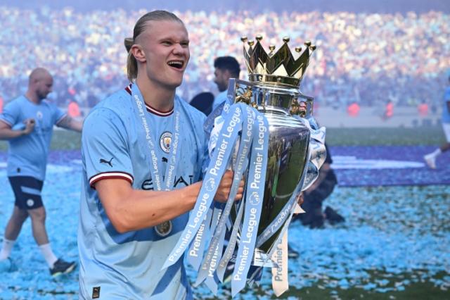 Erling Haaland has scored 52 goals in his first season at Manchester City