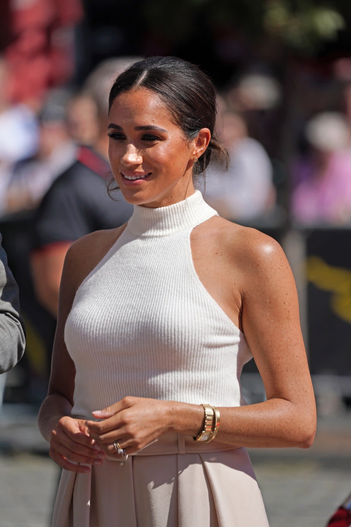 The Duchess of Sussex said she was a ‘loner’ at school and an ‘ugly duckling’ who had no-one to sit next to at lunch (Joe Giddens/PA) (PA Wire)