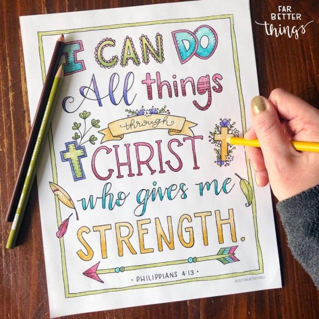 20 Bible Verse Coloring Pages and Books for Relaxing and Reflecting