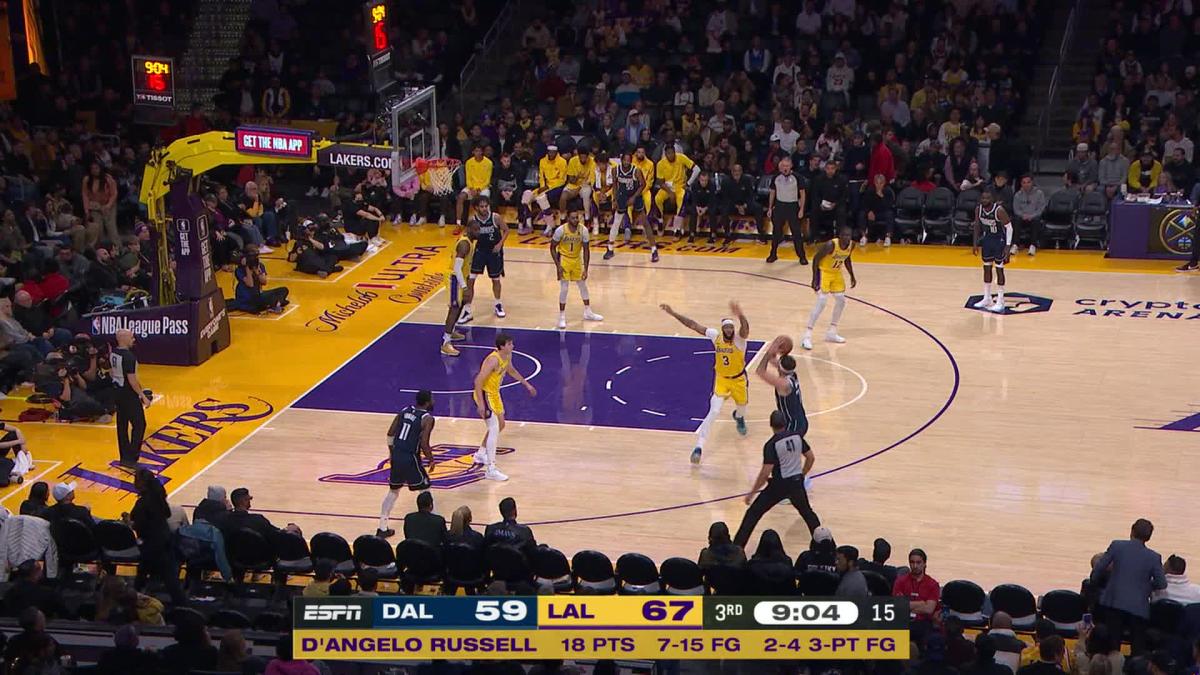 Mavericks vs Lakers Game Highlights Yahoo Sports