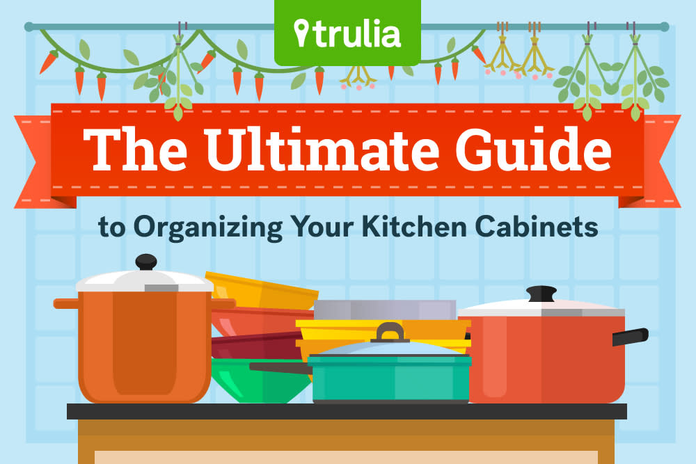 How To Organize Kitchen Cabinets - Your Complete Guide! - Run To Radiance