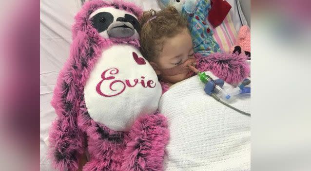 Kelly Ryan made a heartbreaking post to announce her daughter had died. Photo: Facebook/ Wiggles for Evie