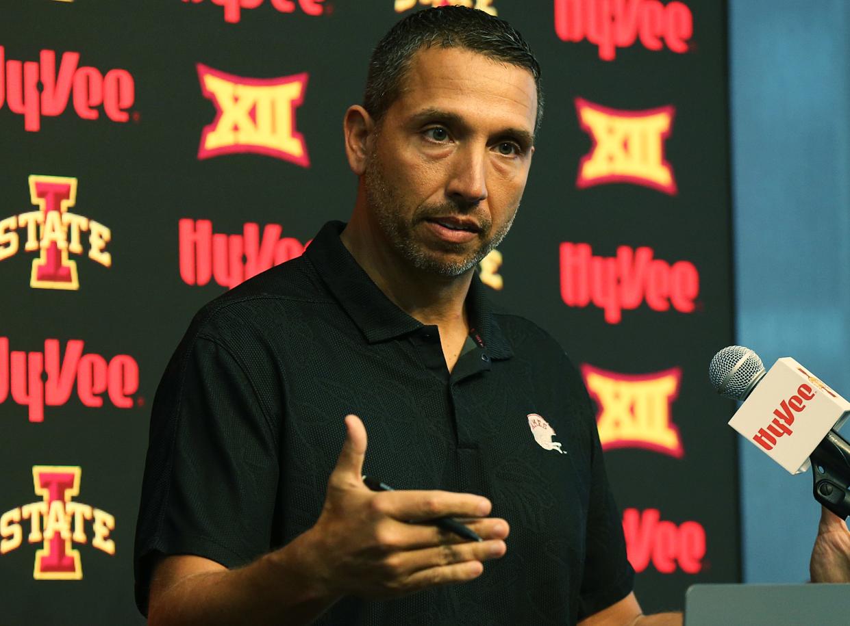 Iowa State coach Matt Campbell said he's made this the toughest spring of his nine-year tenure in Ames.