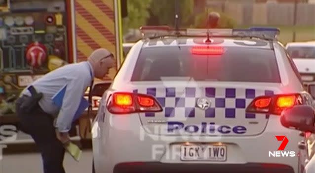 A man is in custody after a woman suffered severe burns in Melbourne's south east. Source: 7 News
