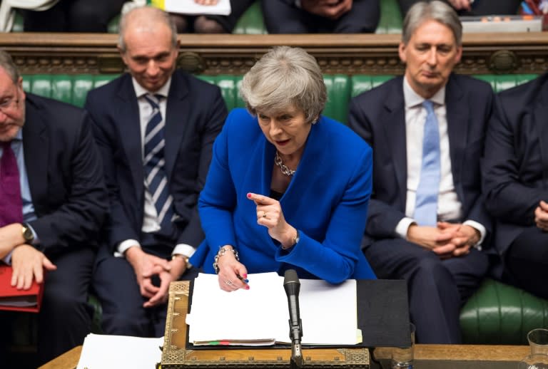 Britain's Theresa May told parliament an election would be 'the worst thing we could do'