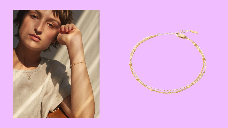 Valentine's Day jewelry gifts: GLDN Hannah Bracelet