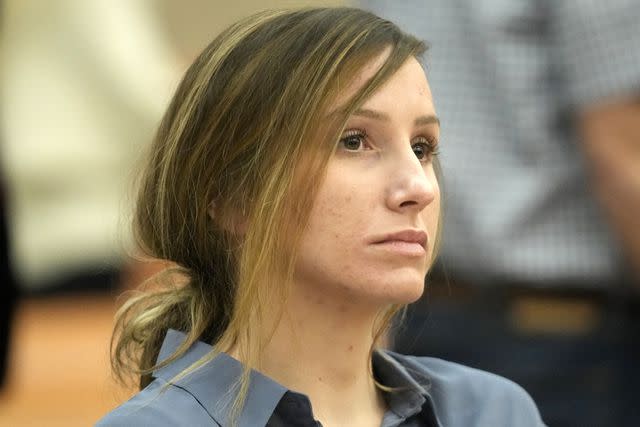 <p>Rick Bowmer/AP Photo</p> Kouri Richins at a status hearing for the murder of her husband, in court Sept. 1, 2023, in Park City, Utah.