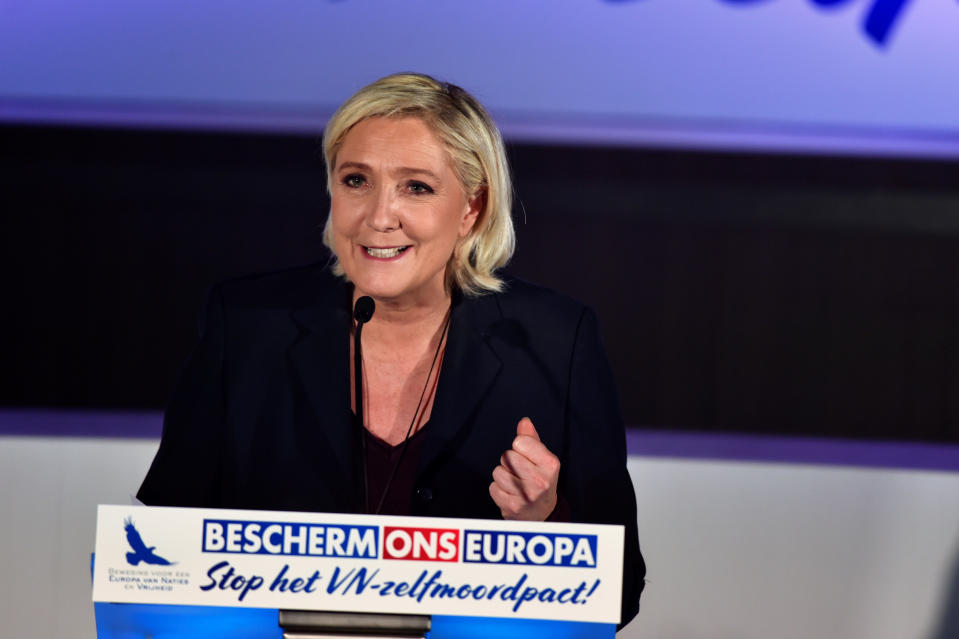 Marine Le Pen, la política ultraderechista francesa (REUTERS/Eric Vidal).