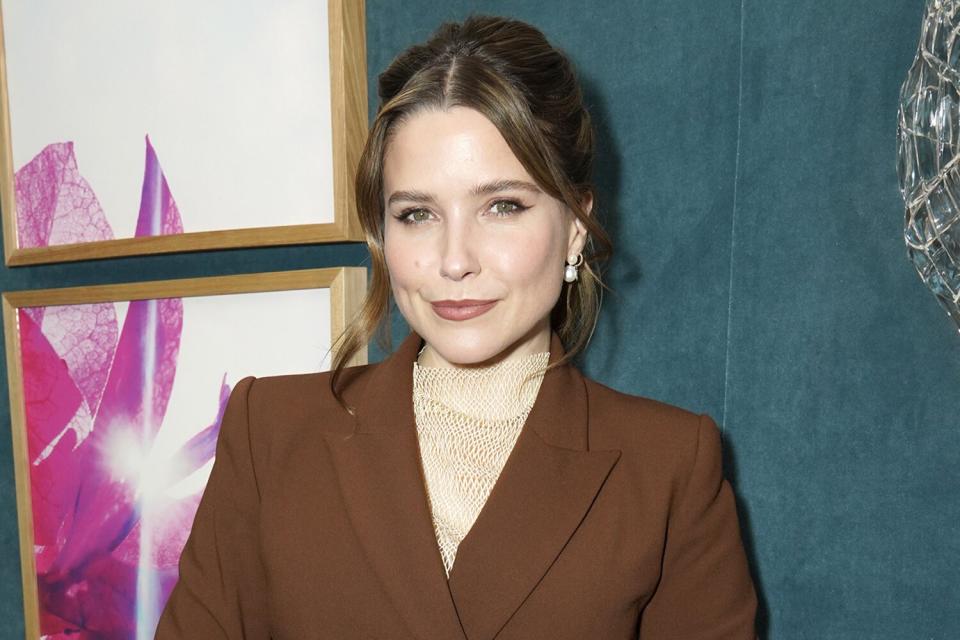 Sophia Bush poses as Mejuri and Sophia Bush host Los Angeles dinner to celebrate the Year of Action Committee at Olivetta