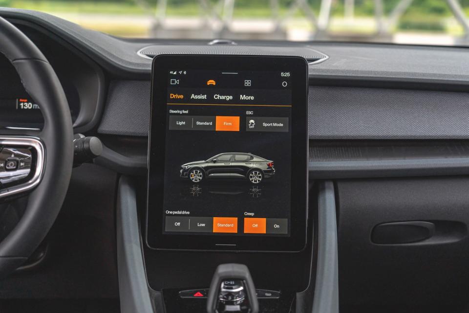 <p>The infotainment system is intuitive to operate through the car's 11.2-inch touchscreen.</p>