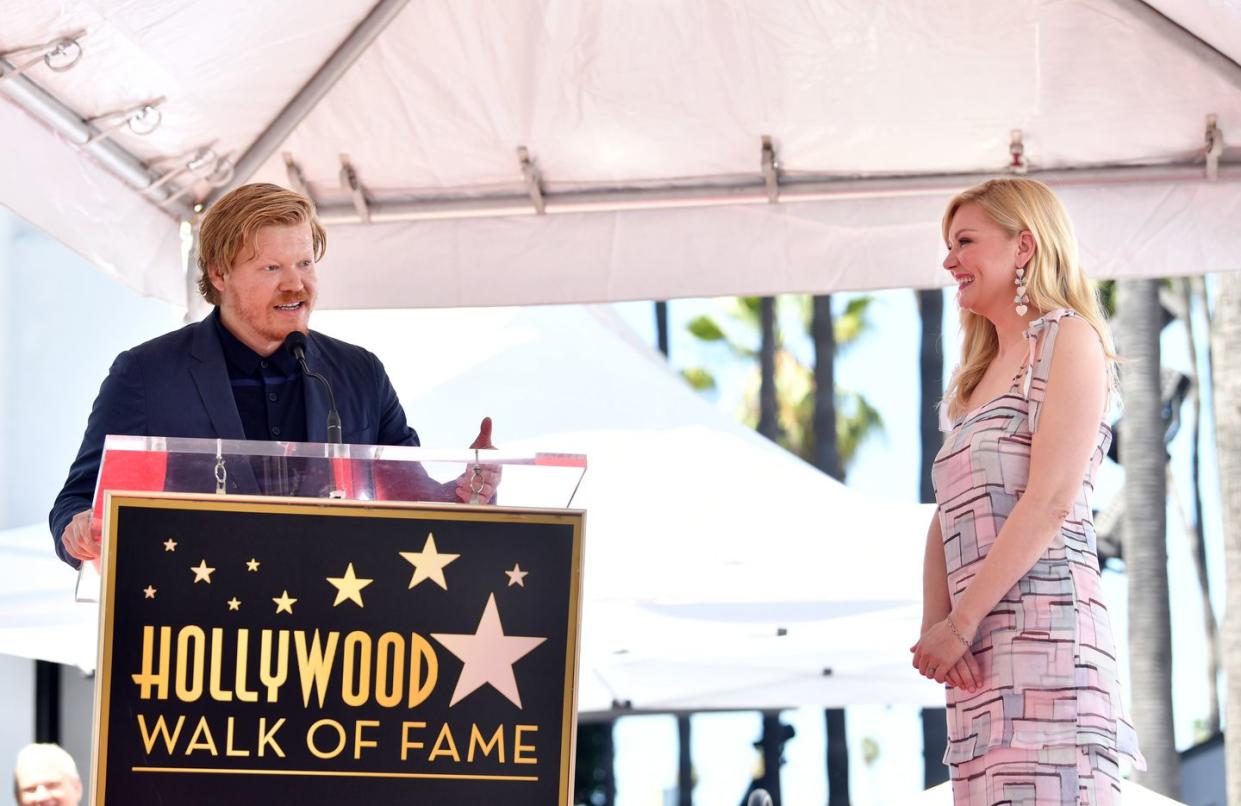 kirsten dunst honored with a star on the hollywood walk of fame