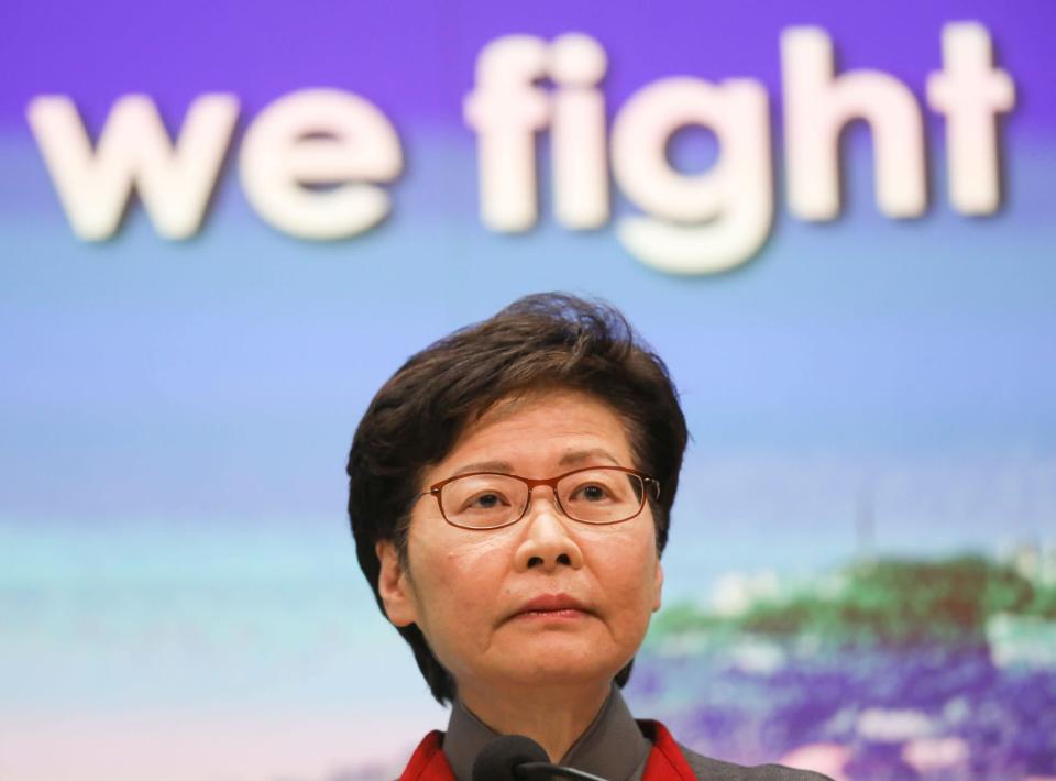 City leader Carrie Lam announced the new measures on Wednesday. Photo: Yik Yeung-man