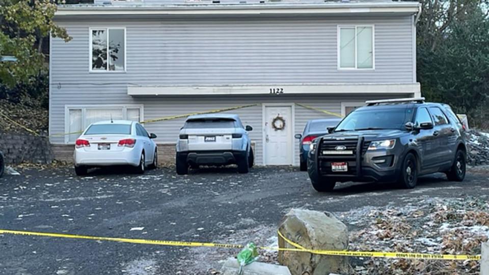 PHOTO: The house where four University if Idaho students were found dead on Nov. 13, 2022. (Heather Roberts/ABC News)