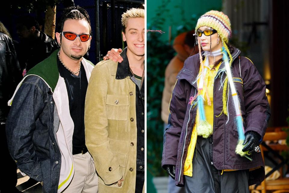 Bella Hadid Has Been Dressing Like '90s NSYNC