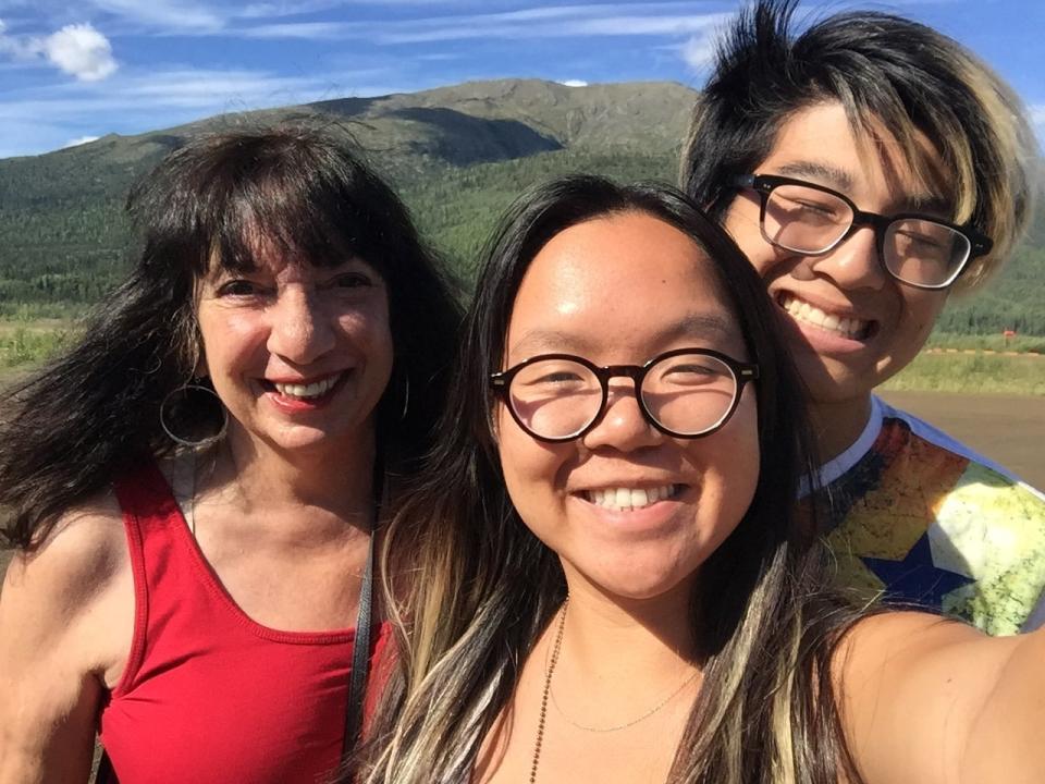 The author and her two children took an RV road trip through Alaska and learned some things along the way. (Photo: Courtesy of Ann Brenoff)