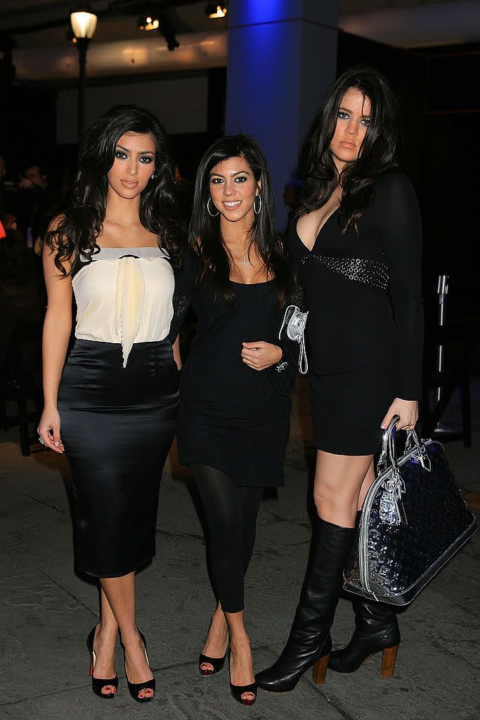 2007: Kim, Kourtney and Khloé Kardashian