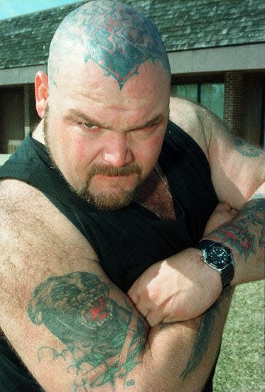 Scott "Bam Bam" Bigelow, shown in 1995, was a first-team All-Shore selection at Neptune, before excelling as a professional wrestler.