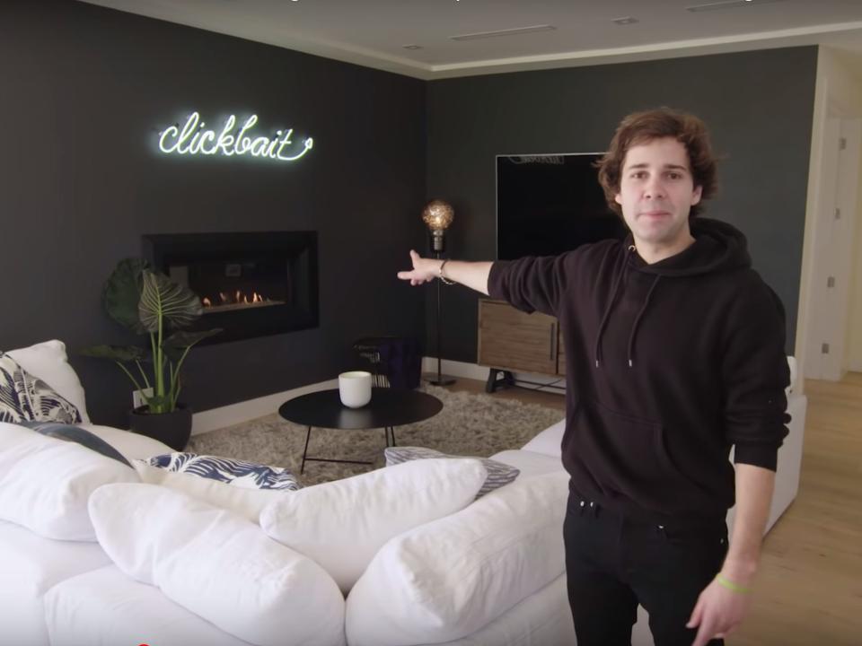 david dobrik los angeles house