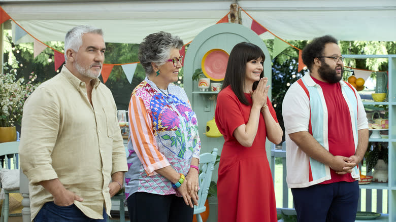 Great American Baking Show judges and hosts