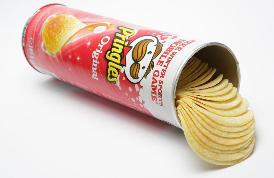 What shape is a Pringle?