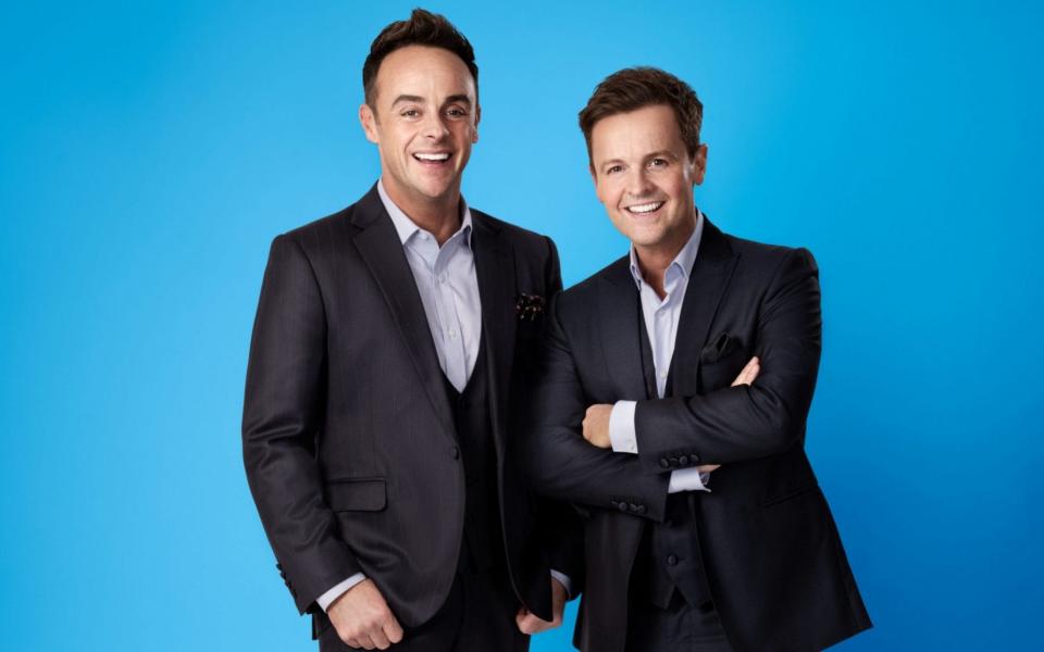 Anthony McPartlin and Declan Donnelly, aka Ant & Dec - ITV