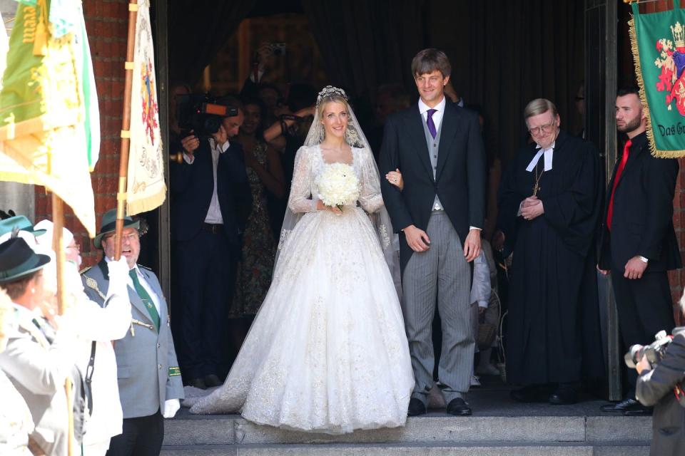 <p>Prince Ernst-August V, brother-in-law to Prince Albert of Monaco and stepson of Princess Caroline of Monaco, took umbrage at his son's choice of a bride. When Prince Ernst-August Jr. of Hanover <a href="https://www.hellomagazine.com/royalty/gallery/2018031569531/prince-ernst-august-jr-hanover-royal-wedding/1/" rel="nofollow noopener" target="_blank" data-ylk="slk:got married to Ekaterina Malysheva;elm:context_link;itc:0;sec:content-canvas" class="link ">got married to Ekaterina Malysheva</a> in 2017, his father wasn't in attendance. Of his decision to skip the nuptials, which allegedly boiled down to an argument over castle ownership, Prince Ernst-August V said (via <em><a href="https://people.com/royals/prince-ernst-august-publicly-opposes-sons-marriage/" rel="nofollow noopener" target="_blank" data-ylk="slk:People;elm:context_link;itc:0;sec:content-canvas" class="link ">People</a></em>), "The decision was not easy for me because it concerns my son. ... But I am constrained to preserve the interests of the House of Hanover and the property, including cultural property, which has been its property for centuries." Okay, then.</p>